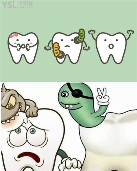 儿童坏牙齿图片卡通图片