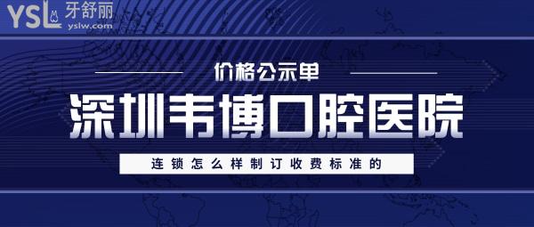 深圳韦博口腔医院连锁怎么样制订收费标准的,矫正种植牙齿价目表调整好又正规很实惠!