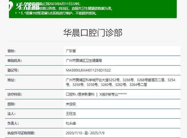 广州华晨口腔靠谱吗