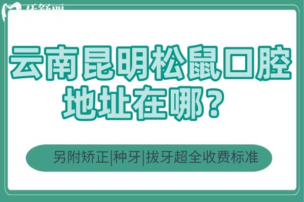 云南昆明松鼠口腔地址在哪？另附矫正